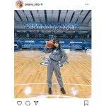 高柳明音、シーホース三河「PR隊長」に正式就任！「バスケが好きだ！」