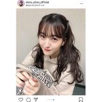 HKT48 田島芽瑠、可愛さが大渋滞したハーフツインショットに反響！「強い」「最高に素敵」