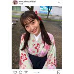 HKT48 田島芽瑠の“はいからさんが通る”！大正ロマン漂う袴姿に歓喜の声