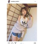 上坂すみれ、ほろ酔いルームウェアのオフショット公開！「色っぽいです」「可愛さエグい」
