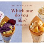 gelato pique cafeの新作クレープはモンブランとキャラメルアップル