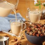 【写真】ギャレット秋のレシピ第2弾！『アーモンドカフェラテ キャラメルクリスプ™』