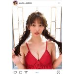 NGT48 清司麗菜、優等生＆目力強いセーラー服ショットを公開！「インパクトと可愛いさがある」