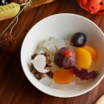 老舗和菓子屋が手がける「ハロウィンあんみつ」