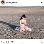 関根優那、1st写真集とシンクロした“エモい”オフショット公開！「夕凪っぽい」「素敵すぎます！」
