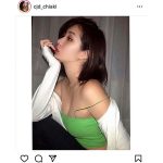 サイバージャパンダンサーズ・CHIAKI、横顔ラインが美麗なポートレート に釘付け！