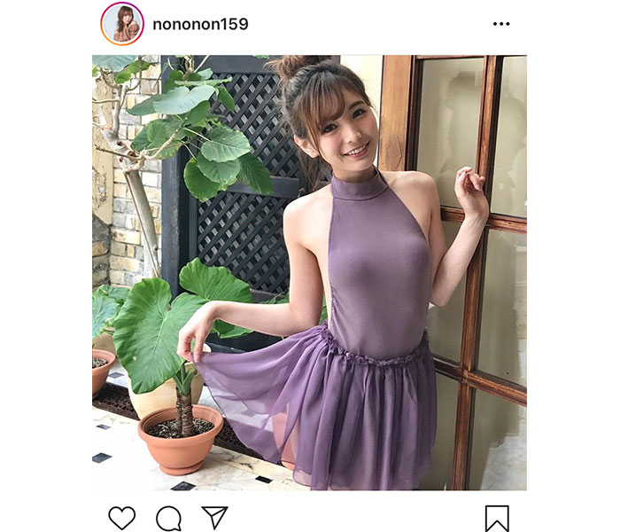 ほのか、紫のチュチュ姿にファンドキドキ！「エロ可愛さに溢れてます」