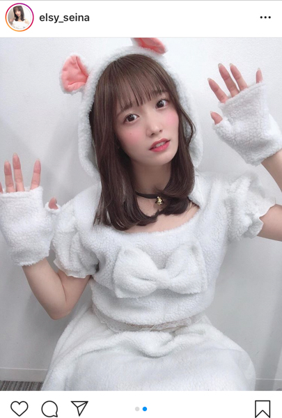 elsy 橋本せいな、目がなくなる満面の癒しの笑顔に反響！「最強スマイル」「本当に素敵です」