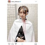 市川美織、“実写確定”な『鬼滅の刃』栗花落カナヲコスプレに反響！
