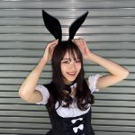 SKE48 石川花音、昇格後初のハロウィンコスプレは白黒バニーガール！「ドキドキが止まりません」
