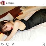 サイバージャパンダンサーズ・KOZUE、黒ドレスで際立つ透明素肌に「癒される」「疲れを吹き飛ばしてくれる」と反響！