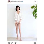 兒玉遥、スタイル抜群のヘルシー美脚に絶賛の声！「素敵すぎて倒れました」