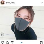 北川綾巴、マスク越しから弾ける笑顔ショット！「美しすぎます」「ずっと笑顔でね」