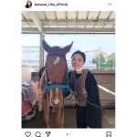 川瀬莉子、乗馬を始めた近況を報告！「まだまだ上手くいかないけど毎回癒されてる」