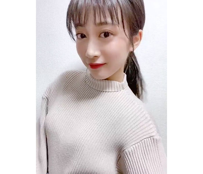 NMB48 川上千尋、“キュン死”寸前の親近感ムービーに釘付け！
