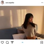 似鳥沙也加、センチメンタルな横顔に「良い雰囲気」「すごく癒されます」