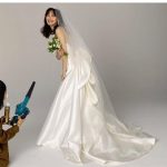 大政絢、幸せ笑顔に溢れるウェディングドレス姿に「良い笑顔！」「美しいです！」と反響！