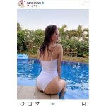 佐野真彩、白ビキニのバックショットで魅せる美ボディ！「完璧なスタイルですね」
