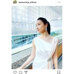 土屋太鳳、「第33回東京国際映画祭」のオープニングセレモニー衣装を披露！「本当に素敵です！！」