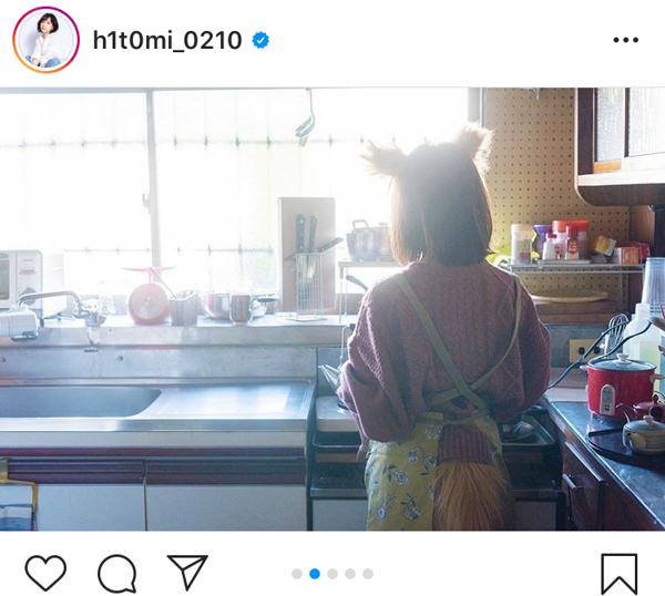 橘ひと美、完成度が高すぎる“どんぎつね”写真集オマージュのハロウィンコスプレ大公開！