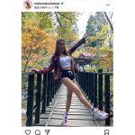 サイバージャパンダンサーズ・渡辺加苗（かなへぇ）、キャンプで魅せた“絶対領域”ショット披露！