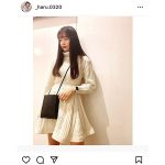 芳根京子、母と出かけた休日ショット！「ビールが美味そう！」