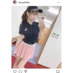 雪平莉左、ガーリーな「ゴルフ女子」コーデを披露！スイング動画も公開