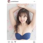 由良朱合、グラビア活動への決心と共に美肌オフショット披露！