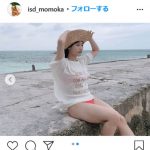 石田桃香、太ももがセクシーな写真集オフショットを公開「ナイス太ももっす」