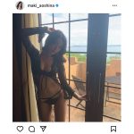 青科まき、拡大必須の透け感ビキニショットに反響！「めっちゃ綺麗」「美しさバツグンですね」