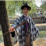 福士蒼汰、主演ドラマ衣装のオフショットで放送開始をPR！＜明治開化 新十郎探偵帖＞