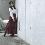 AKB48 福岡聖菜、お嬢様感漂うおしゃれコーデに反響！「リボンの色がまた良い」