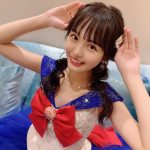 STU48 福田朱里、セーラームーンのウェディングドレス姿を披露「タキシード仮面様どこ〜」