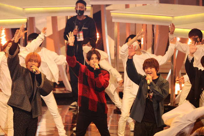 Hey! Say! JUMP、紅白リハーサルに登場 山田涼介、ステージへの想いを語る＜第71回NHK紅白歌合戦＞