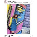 堀尾実咲の「ミニオンズ」コーデに反響！「可愛すぎて困ります」