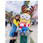 堀尾実咲の「ミニオンズ」コーデに反響！「可愛すぎて困ります」