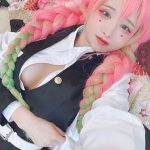 羽生ゆか、「鬼滅の刃」甘露寺蜜璃のコスプレに反響！「この恋柱と恋したい」