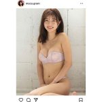 橋本萌花、癒しの笑顔で魅せるランジェリーショット！