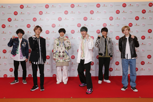 SixTONESが紅白リハーサルに登場「YOSHIKIさんに見てもらいたい」＜第71回NHK紅白歌合戦＞