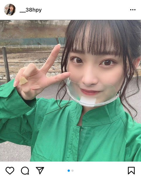 SKE48 入内嶋涼、初のテレビ出演は生き物と大自然に囲まれた山ロケ！「一生の思い出です」