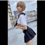 火将ロシエル、「下乳×制服」がテーマの制服グラビアを公開！