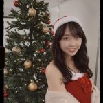NMB48 加藤夕夏、サンタのコスプレで今年最後の「オンラインお話し会」に参加！