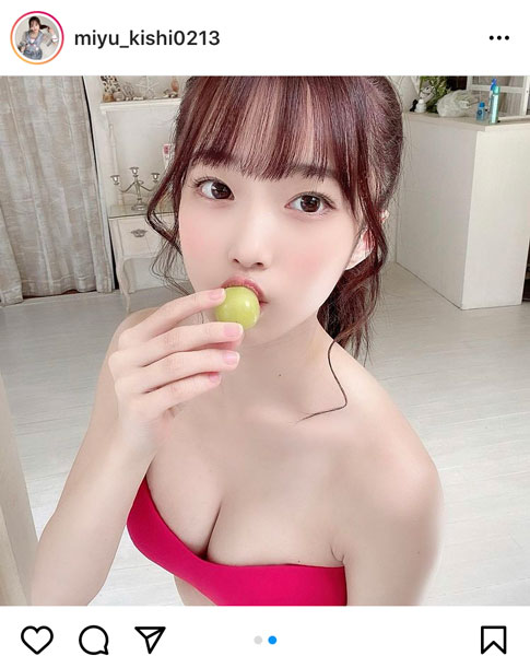 #ババババンビ 岸みゆ、瑞々しい「ヤングジャンプ」オフショットにファン歓喜！