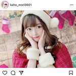 森香穂、可愛すぎるサンタコスプレが話題！「冥福」「プレゼントください」