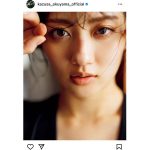 奧山かずさ、鋭い眼差しで見つめる至近距離ショット公開！