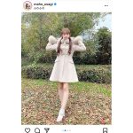 AKB48 大盛真歩、美脚際立つスタイル抜群の冬コーデに大絶賛！「女子力高い」