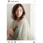 橘ひと美、シースルーのワンピースで大人セクシーなポートレート披露！