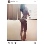 草野綾、羽根付きランジェリーで魅せる美ボディライン