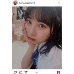 SKE48 菅原茉椰、新しい公演メイクに「カラコン素敵」「宮城の誇り！」と反響！