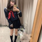 NMB48 白間美瑠の紺セーラー服姿に「世界一似合う」「まだまだ制服いける！」と反響！